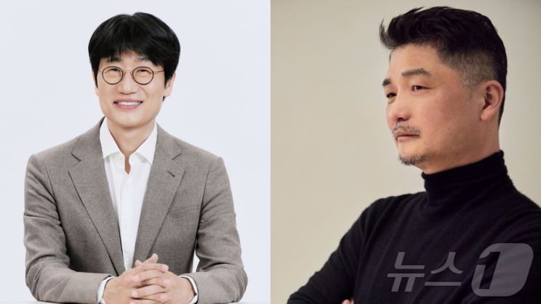 이해진 네이버 의장(왼쪽)과 김범수 카카오 미래이니셔티브 센터장 (각 사 제공)