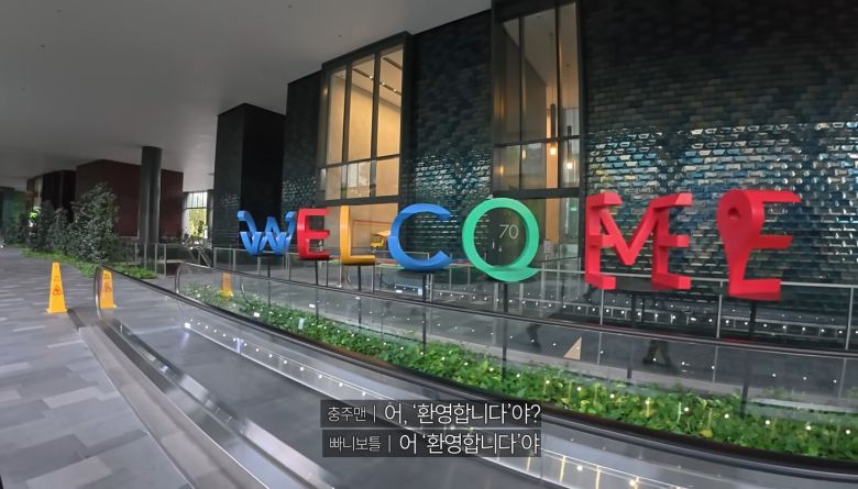 빠니보틀의 '구글지도 문제 물어보기' 콘텐츠 화면 갈무리