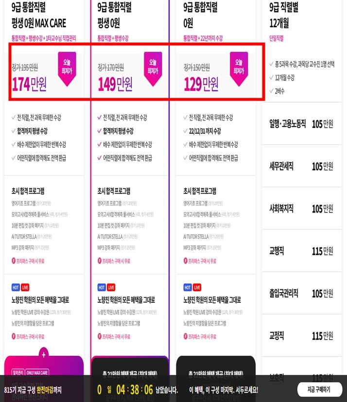 공단기 상품광고 중 '오늘 최저가'의 예시(공정거래위원회 제공). 2025.4.10/뉴스1