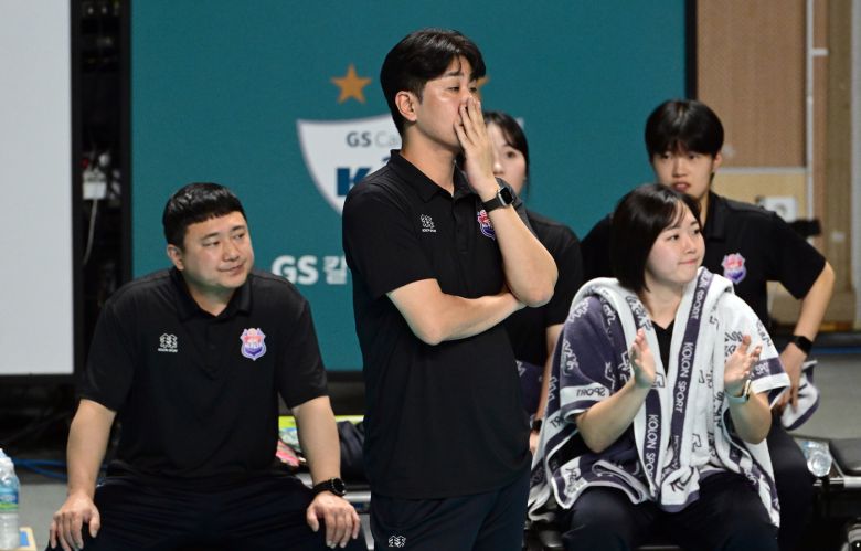 김종민 도로공사 감독(KOVO제공)