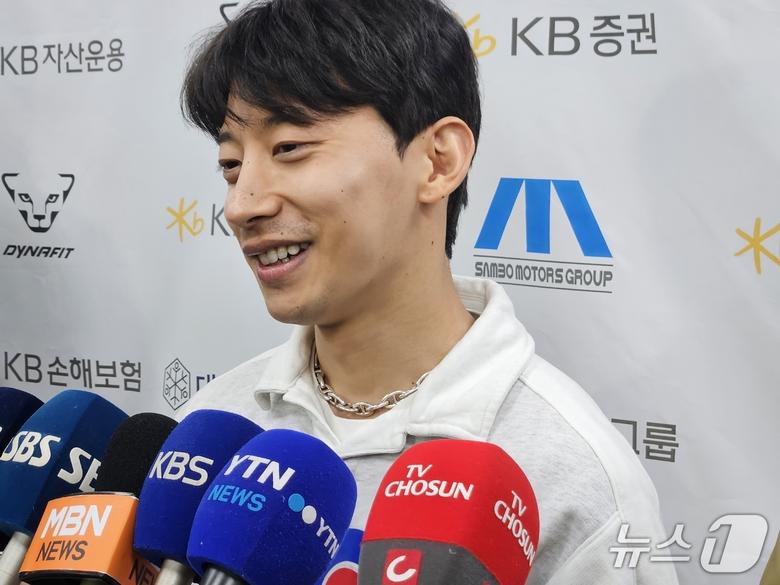 은퇴를 선언한 쇼트트랙 곽윤기 ⓒ News1 안영준 기자