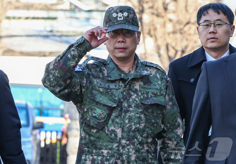 조성현 수도방위사령부 제1경비단장. 2025.2.13/뉴스1 ⓒ News1 김도우 기자