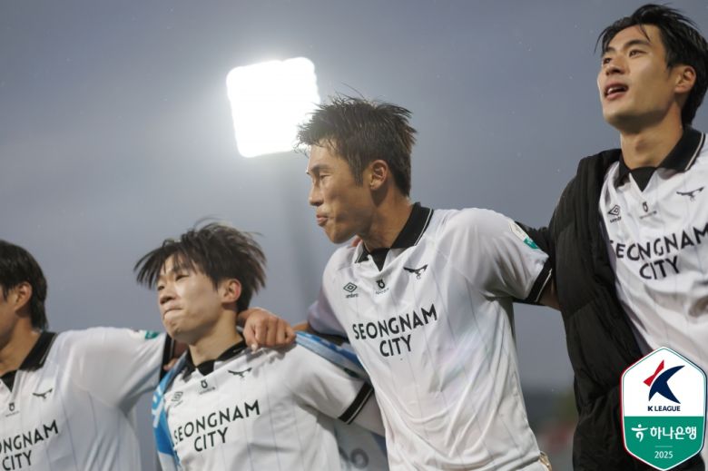 성남FC선수들(한국프로축구연맹 제공)