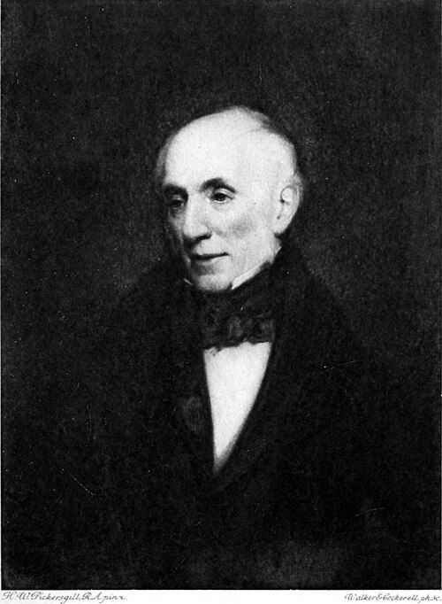윌리엄 워즈워스. (출처: Artist Henry William Pickersgill, Author George Gordon Byron, Editor Ernest Hartley Coleridge,  1905, Public domain, via Wikimedia Commons)