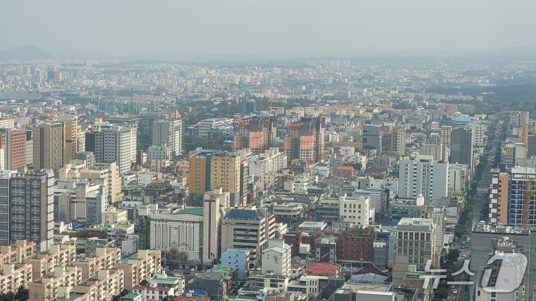 제주시 도심(자료사진)/뉴스1