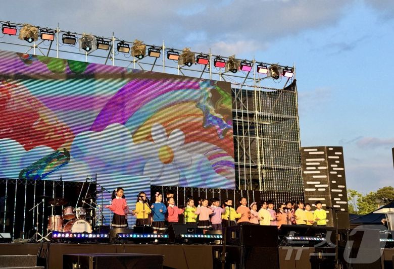 중기부는 3일 세종시 세종중앙공원에서 5월 동행축제 개막행사를 열었다. ⓒ News1 이민주 기자