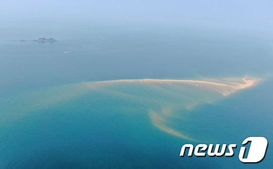 7일 충남 태안군 원북면 학암포 앞바다. /뉴스1 DB