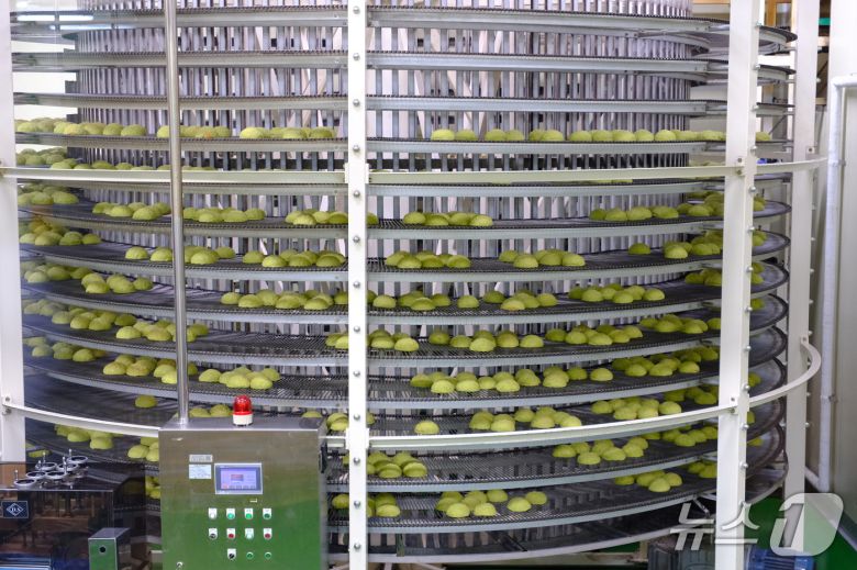 경기도 안성의 푸드코아 공장 내부 모습 . (메인비즈협회 제공)