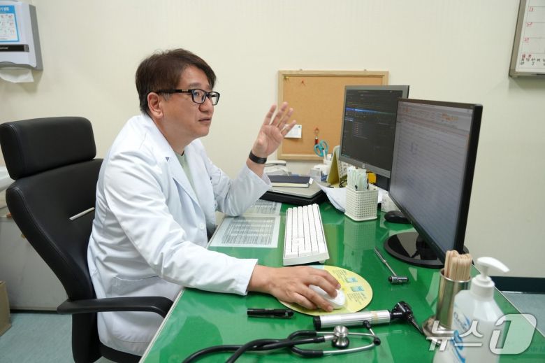 변성환 분당제생병원 소아청소년과 과장이 뇌전증에 대해 설명하고 있다(분당제생병원 제공)