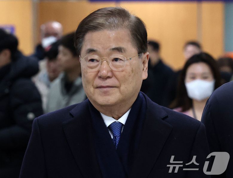 정의용 전 국가안보실장. 2025.2.19/뉴스1 ⓒ News1 박세연 기자