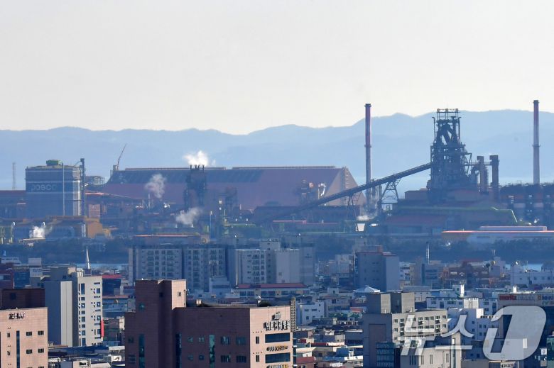 포스코 포항제철소 2025.1.8/뉴스1 ⓒ News1 최창호 기자