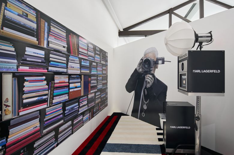 칼 라거펠트 팝업스토어.(CJ온스타일 제공).