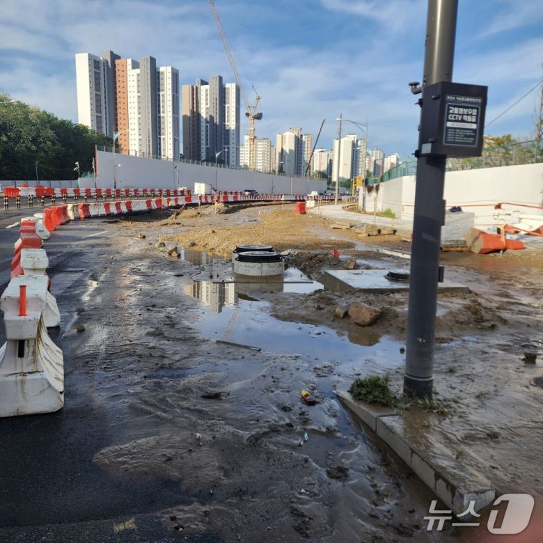 침수현장(경기도소방재난본부 제공.재판매 및 DB금지)