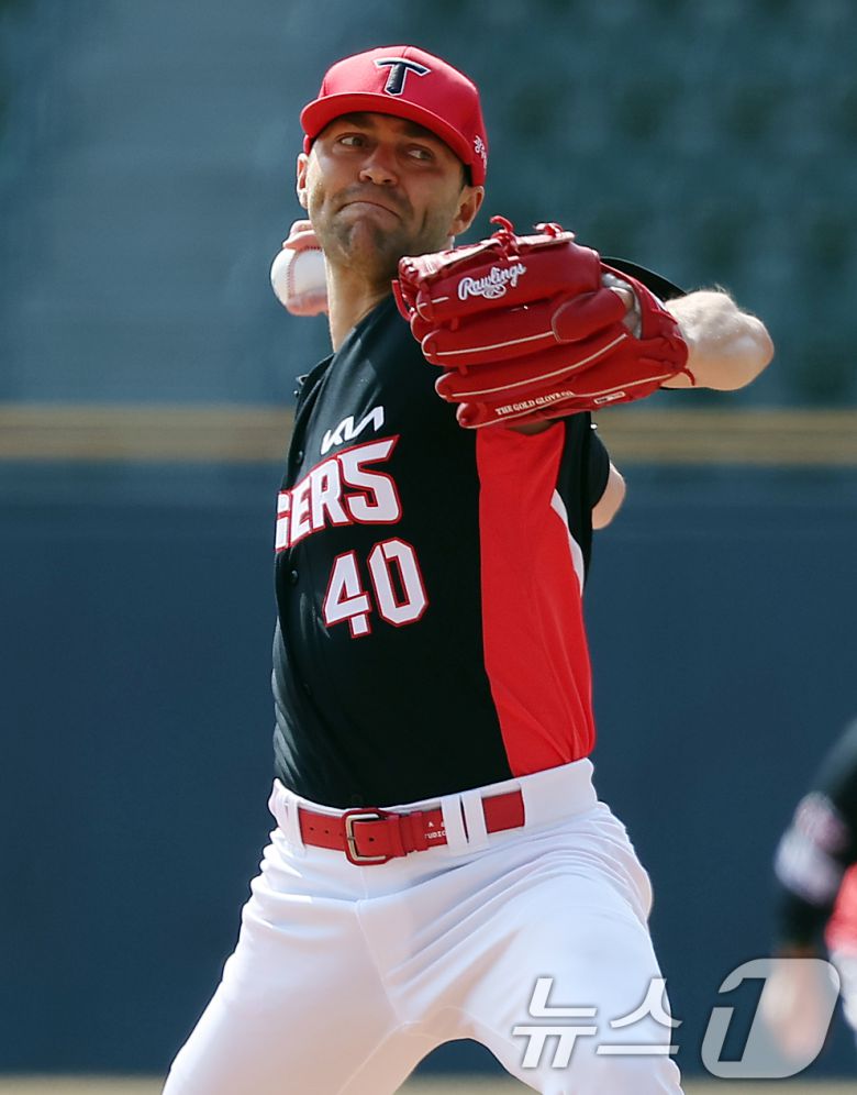 KIA 타이거즈 외국인 투수 제임스 네일. 2025.3.14/뉴스1 ⓒ News1 김진환 기자