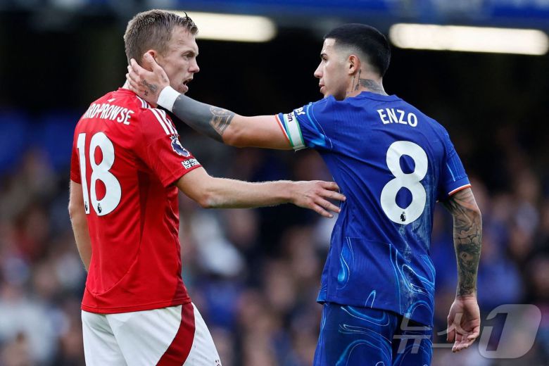 첼시와 노팅엄은 2024-25 EPL 최종 38라운드에서 다음 시즌 UEFA 챔피언스리그 출전권을 놓고 격돌한다. ⓒ AFP=뉴스1