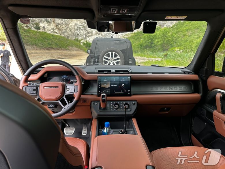 디펜더 옥타 실내 모습.ⓒ 뉴스1 이동희 기자