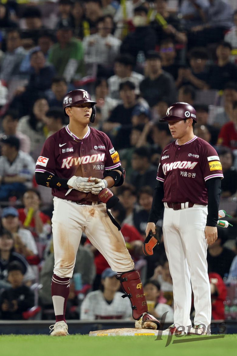 키움 히어로즈는 29일 열린 KBO리그 광주 KIA 타이거즈전에서 3-3으로 비겼다. (키움 히어로즈 제공)