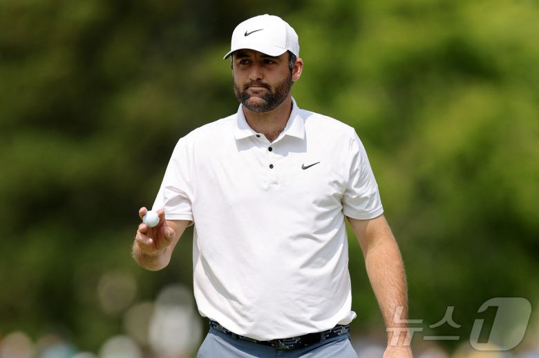 스코티 셰플러(미국). ⓒ AFP=뉴스1