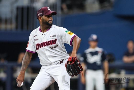 키움 히어로즈 라울 알칸타라. (키움 제공)