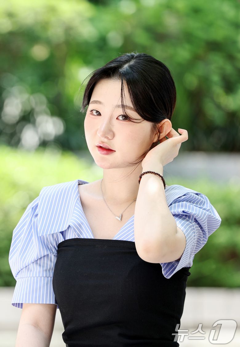 '포항 돌고래소녀'로 불리며 차세대 국악 트로트 스타로 떠오른 류연주 ⓒ News1 민경석 기자