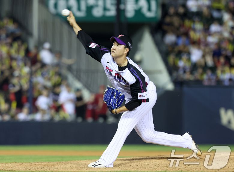 LG 트윈스 유영찬. / 뉴스1 DB ⓒ News1 김성진 기자