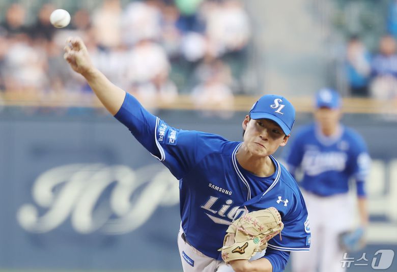 삼성 라이온즈 투수 이호성. / 뉴스1 DB ⓒ News1 김민지 기자