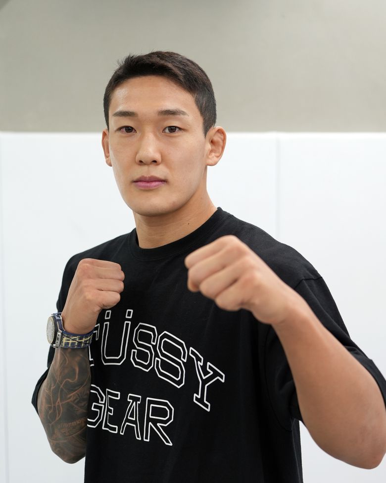 UFC 데뷔전에 나서는 유주상.(UFC 제공)