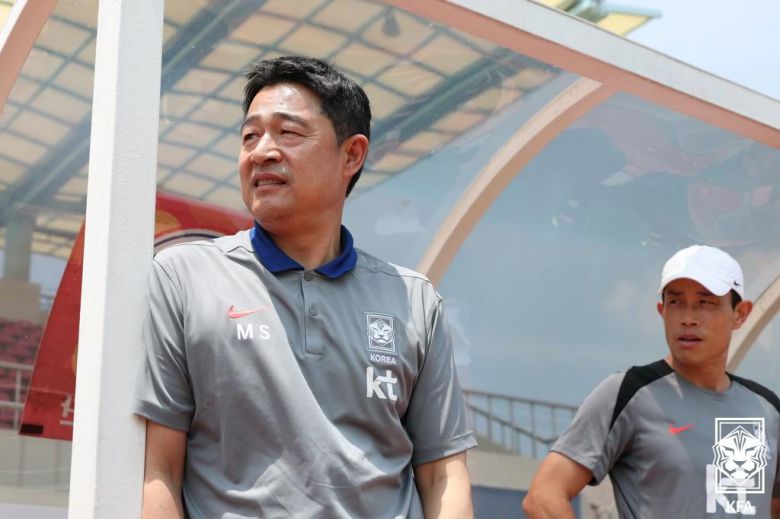 이민성 한국 U22 대표팀(대한축구협회 제공)