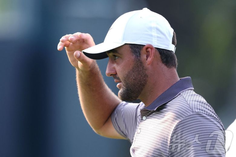 스코티 셰플러(미국). ⓒ AFP=뉴스1