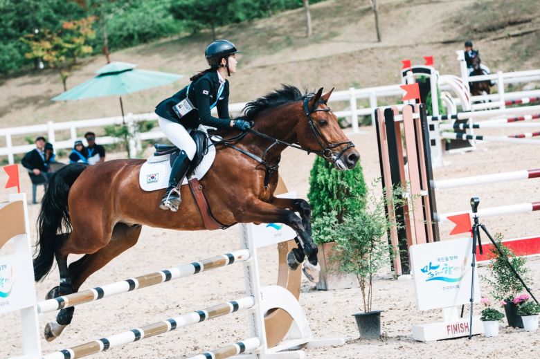수출마 케이스타(한국마사회 제공)