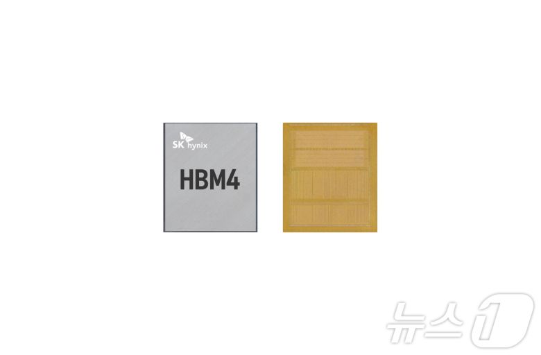 SK하이닉스 HBM4 12단 샘플(SK하이닉스 제공). ⓒ News1 박주평 기자