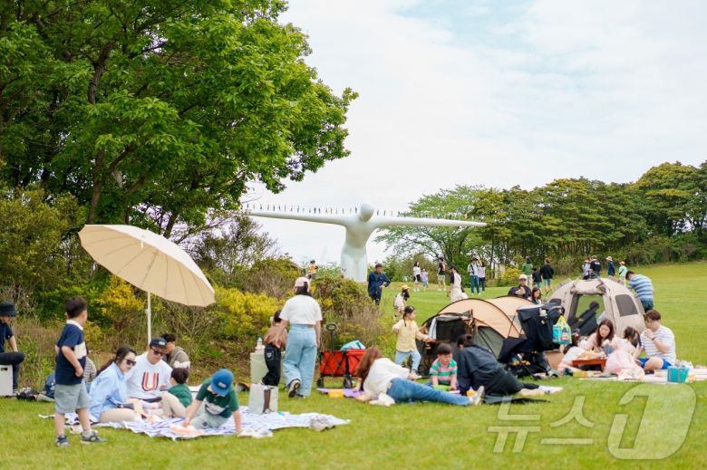 산이정원 하늘마루 (해남군 제공. 재판매 및 DB금지) /뉴스1 2025.6.10/뉴스1
