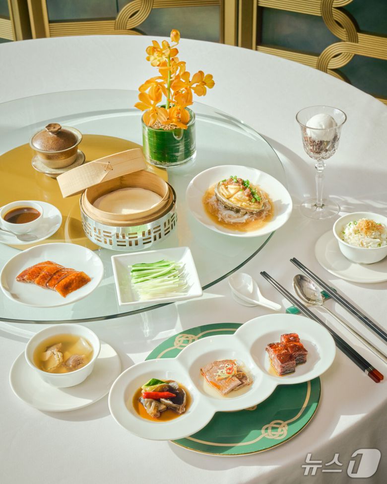 포시즌스호텔서울 광둥식 레스토랑 '유유안' 메뉴.(포시즌스서울 제공)