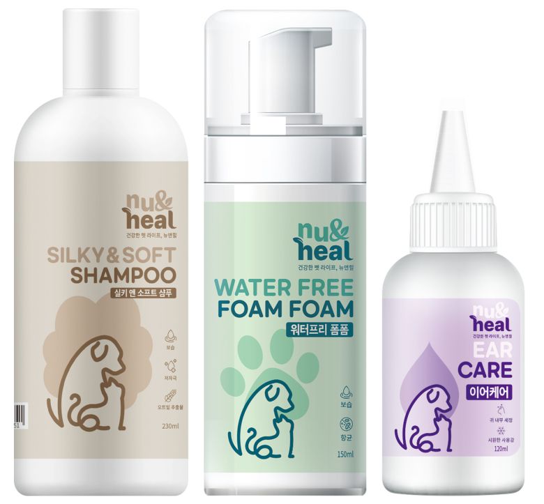 뉴앤힐 의약외품 워시라인 3종(에스비바이오팜 제공) ⓒ 뉴스1