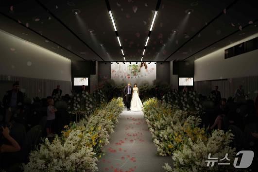 피움서울 예식장 내부 모습.(서울시 제공)