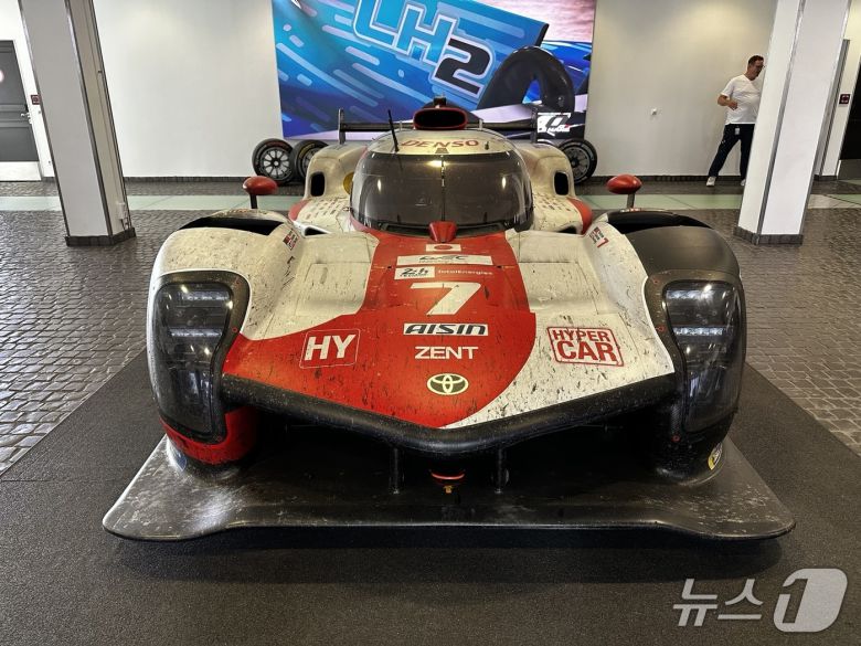 도요타의 세계내구선수권 출전 하이퍼카(WEC LMDh) 도요타 GR010 하이브리드.ⓒ 뉴스1 이동희 기자