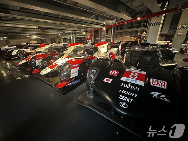 토요타 가주 레이싱 박물관에 전시된 하이퍼카 모습.ⓒ 뉴스1 이동희 기자