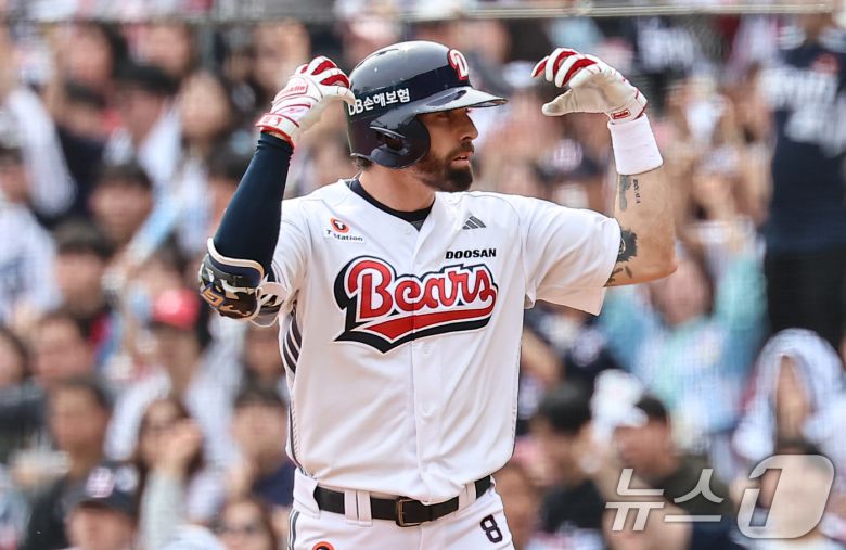 두산 베어스 제이크 케이브. /뉴스1 DB ⓒ News1 김도우 기자