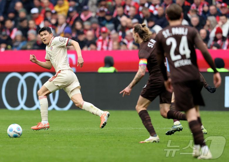바이에른 뮌헨 김민재. ⓒ AFP=뉴스1