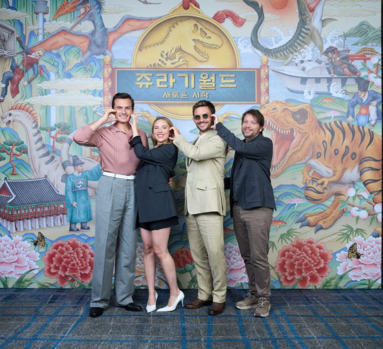 '쥬라기 월드: 새로운 시작' 배우들 /유니버설 픽처스 제공