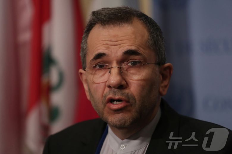 마지드 타흐트 라반치 이란 외무차관. 2019.06.24 ⓒ 로이터=뉴스1 ⓒ News1 김지완 기자