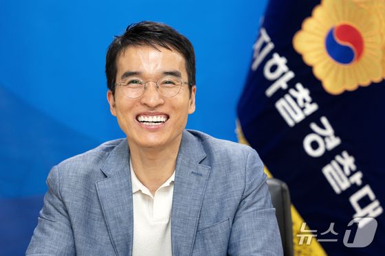 신창훈 지하철경찰대 지하철안전계장이 2일 서울 성동구 왕십리역 지하철경찰대에서 뉴스1과 인터뷰하고 있다. 2025.7.2 ⓒ 뉴스1 이승배 기자