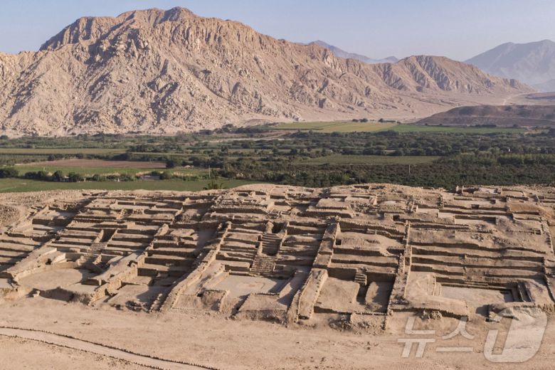 고고학자들이 페루에서 발견한 고대 도시 '페니코' ⓒ AFP=뉴스1
