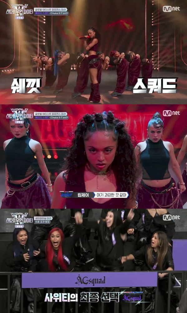 Mnet '월드 오브 스트릿 우먼 파이터' 캡처