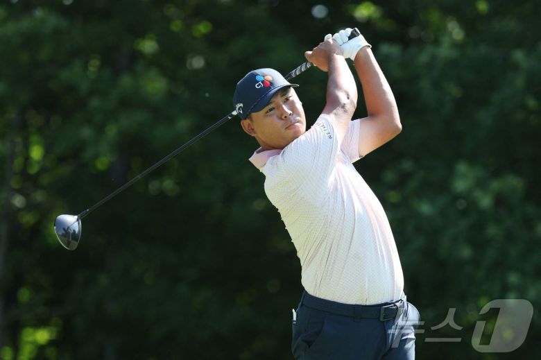 디 오픈 출전권을 획득한 김시우.  ⓒ AFP=뉴스1