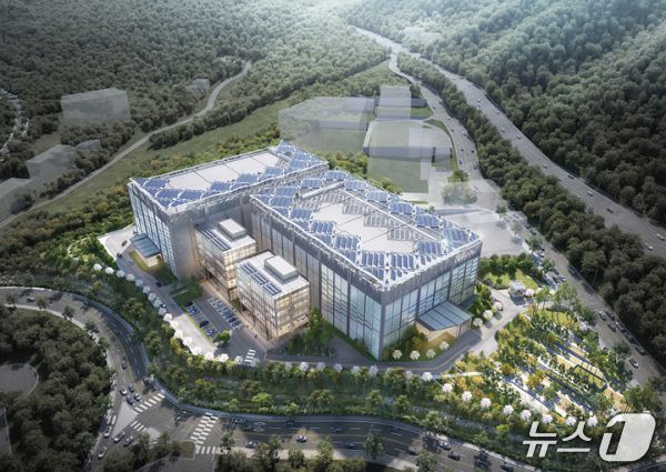 용인 죽전 퍼시픽써니 데이터센터 구상도(현대건설 제공)