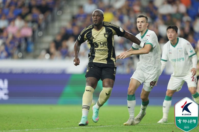 울산 HD에 입단하며 K리그에 복귀한 말컹. (한국프로축구연맹 제공)