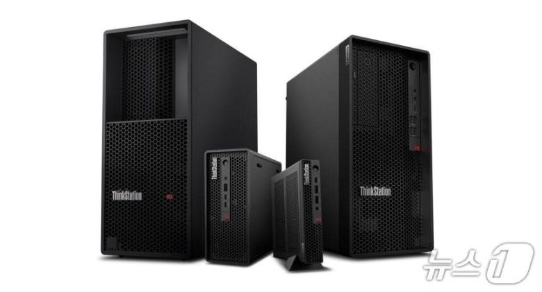 레노버 씽크스테이션 P3·P2 라인업(한국레노버 제공)
