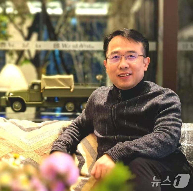 리우전(刘震) 중국 산시성 인민대외우호협회 이사. (필자 제공)