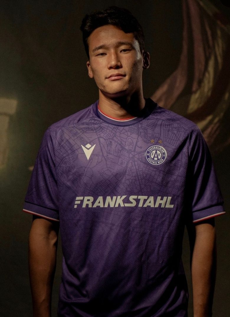 오스트리아 리그 명가 아우스트리아 빈에 입단한 이태석(아우스트리아 빈 SNS)